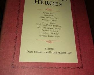 Mississippi Heroes by wells, Univ Press dust Jacket  $30