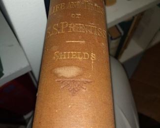 The Life and Times of S. S. Prentiss c. 1883     $25