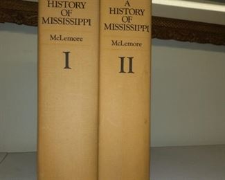 A History of Mississippi 2 volumes by McLemore University and college press 1973, dust Jackets  set $75