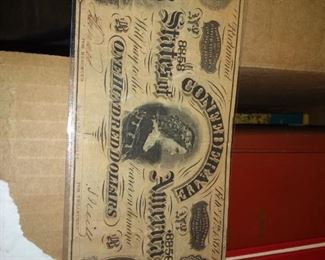 confederate note 80 dollars