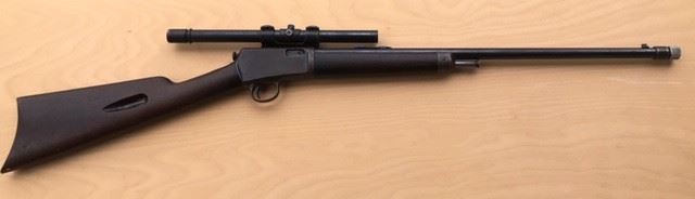 #4 - Winchester Model 3 .22 Rifle w/ Model 344 Weaver Scope