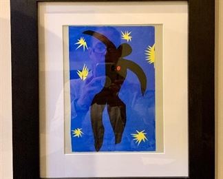 Item 26:  "Icarus" by H. Mattisse, 15" x 17": $58