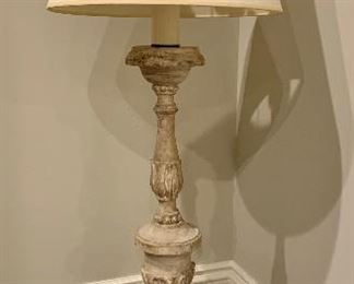 Item 33:  Unusual Low Floor Lamp - 45": $145