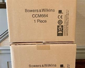 Item 129:  (2) Bowers & Wilkins Ceiling Speakers (NIB) - $425 