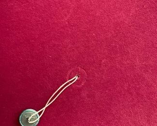 Loose Button on Pink Chaise Lounge (Easy Fix)
