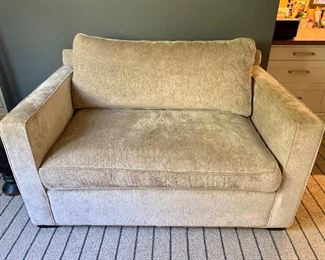 Item 96:  Twin Size Pull-Out Sofa 53.5" x 35" x 30": $400