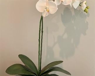 Item 12:  Faux Orchid - 9" x 10": $38
