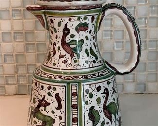 Conimbriga Portugal pottery teapot: $15