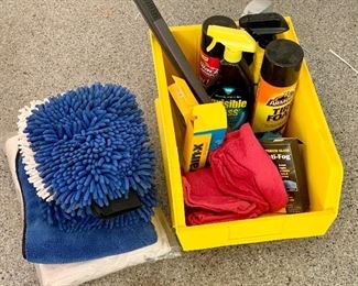 Lot of Car Wash Products- not all full: $25