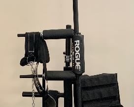 Item 186:  Rogue Barbell Rack (Rack Only): $250