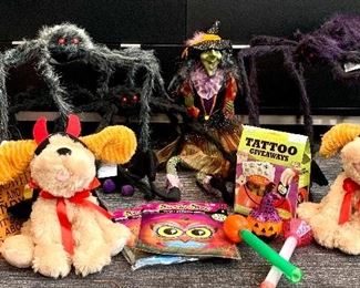 Lot of Assorted Halloween Items: $25