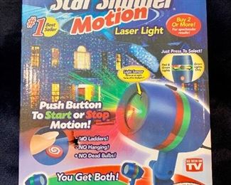 Star Shower Motion Laser Light: $12