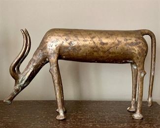 Heavy Bronze  -hm...perhaps a scimitar-horned oryx?  $45