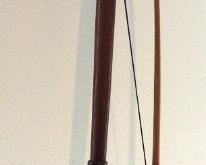 Carved Coconut Erhu With Bow And Bamboo Pan Flute