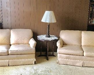* 2 Matching LoveSeats made by The Sofa & Chair Company
