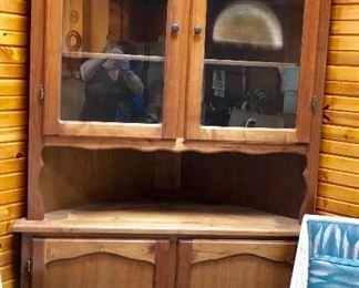 * Beautiful Corner Cabinet