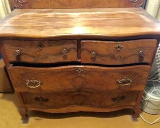 * Antique Mirrored Dresser