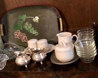 * Lots of Decorative Glass - Amber, Crystal, Cut Glass, Carnival Glass, Depression Glass and More