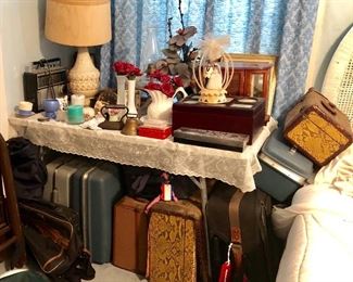 * Suitcases, Luggage, Lamps, Knick Knacks