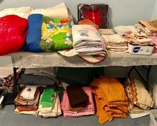 * Linens