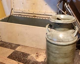 * Trunk / Toy Box, Milk Jug