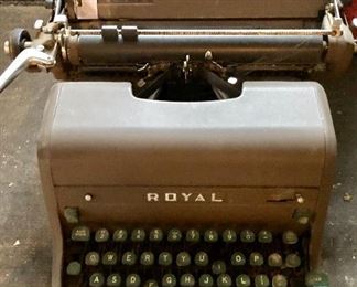 * Royal Typewriter