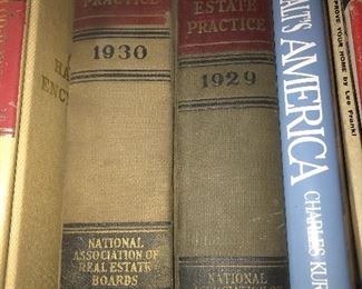 1929 & 1930 real Estate books $10 each