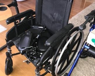 Wheelchair with leg braces $40