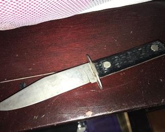 Colonial buck knife, no sheath $15