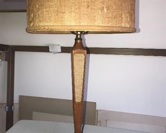 Mid Century table lamp $50