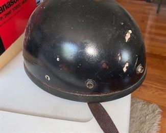 Vintage motorcycle helmet $50