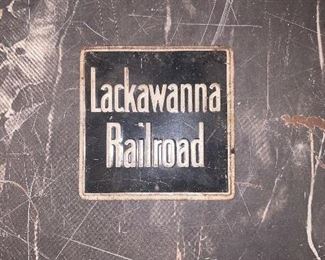 Small Lackawanna Railroad Sign $10