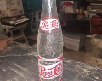 Vintage Pepsi bottle $5