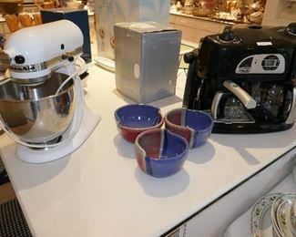 Kitchen Aid Mixer and Coffee Maker