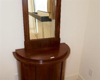 Art Deco Commode with Mirror