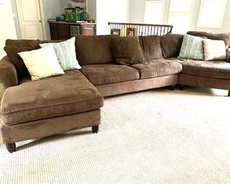 Oversized sectional sofa