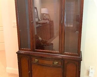 China cabinet or bookcase