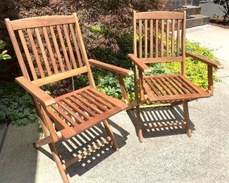 wooden folding chairs