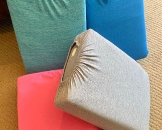 Queen size bed linens (new = factory samples)