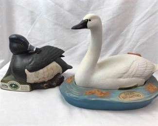 Tundra Swan and Ring Necked Duck Jim Beam Ducks Unlimited