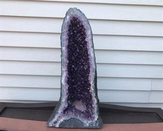 Large Brazilian Amethyst Cathedral Geode