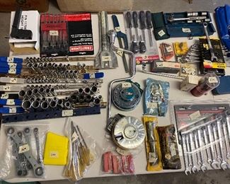 Just a few of the many tools