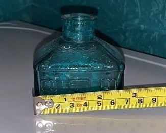 PLL #123 - Pair of Blue Glass  @ $5 pair 