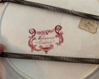 PLL #139 - Decorative Plate "Milanese Scenery" @ $10