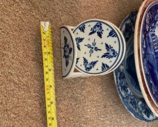 PLL #142 - Blue and White Coasters 2 with Holder @ $10