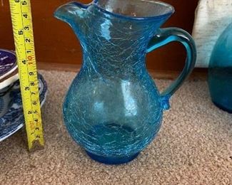 PLL #144 - Crackled Glass Pitcher (Blue) @ $5
Damage - Crack on side 