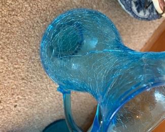 PLL #144 - Crackled Glass Pitcher (Blue) @ $5
Damage - Crack on side 