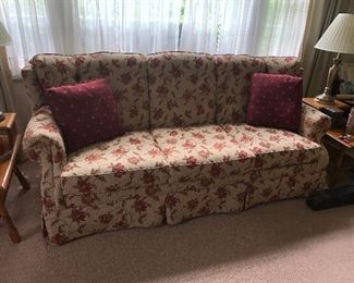 PLL #188 LANCER UPHOLSTERED FLORAL SOFA   @ $125