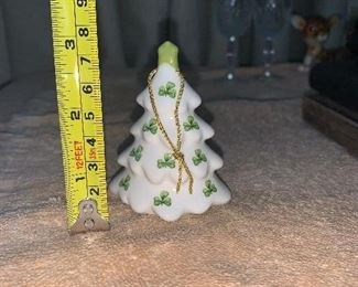 PLL #191 PORCELAIN CHRISTMAS TREE ORNAMENT   @ $2