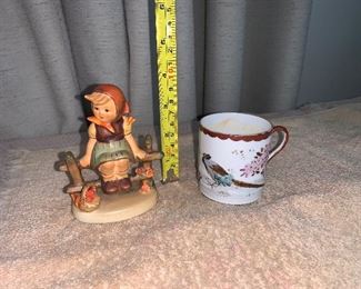 PLL #199 HUMMEL @ $5  / DEMITASSE TEA CUP @ $3 